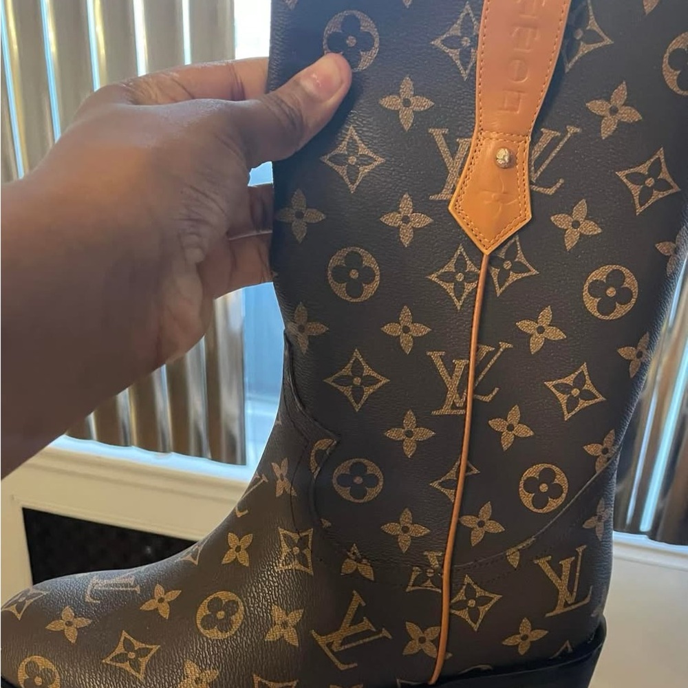 Louis Vuitton Monogram Boots